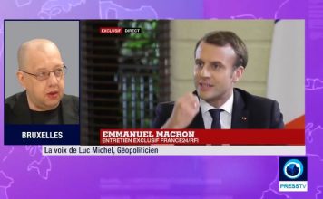 # FLASH VIDEO/ LUC MICHEL SUR LE ‘ZOOM AFRIQUE’ DE PRESS TV (IRAN)/ OU EN EST REELLEMENT LA FRANCE DANS SA POLITIQUE EN AFRIQUE ET SURTOUT OU EN EST CETTE GUERRE MEDIATIQUE LANCEE PAR L’OCCIDENT EN AFRIQUE ?
