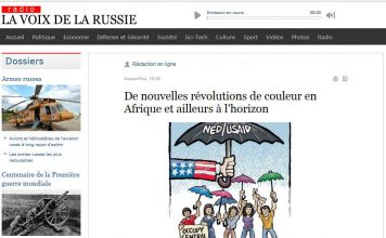 # LUC MICHEL’S GEOPOLITICAL DAILY/ ENTRETIEN AVEC LUC MICHEL SUR LE SITE DE RADIO MOSCOU (‘LA VOIX DE LA RUSSIE’, 2015) : ‘DE NOUVELLES RÉVOLUTIONS DE COULEUR EN AFRIQUE ET AILLEURS À L’HORIZON’ (PARTIE 2)
