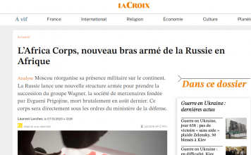 # CENTRAFRICA-NEWS-TV/ LE ‘GROUPE WAGNER’ SE REORGANISE EN AFRIQUE (V)/ LES SUCCESSEURS DE WAGNER, CONVOY, REDUT, LE « CORPS AFRICAIN »…
