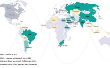 # LUC MICHEL’S GEOPOLITICAL DAILY/ LA GEOPOLITIQUE PAR LES CARTES (VIII) : LES BRICS, EN PLEINE EMERGENCE, DEFIENT LES USA !